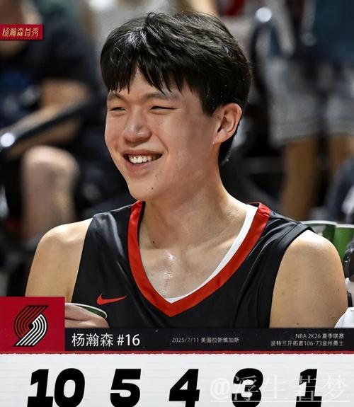 杨瀚森:期待踏入NBA赛场 杨瀚森:期待踏入NBA赛场